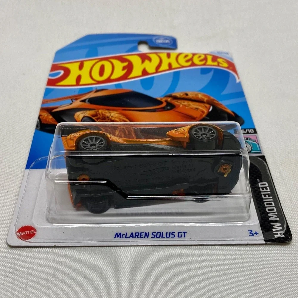 Hot Wheels McLaren Solus‎ GT Orange 70/250 HW Modified 6/10 NIP 2024